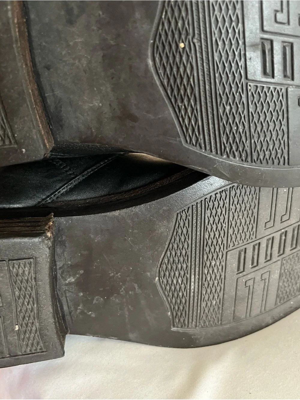 Jefferey Campbell Classic Tall Black Leather Riding Boots